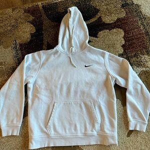 Nike White Hoodie